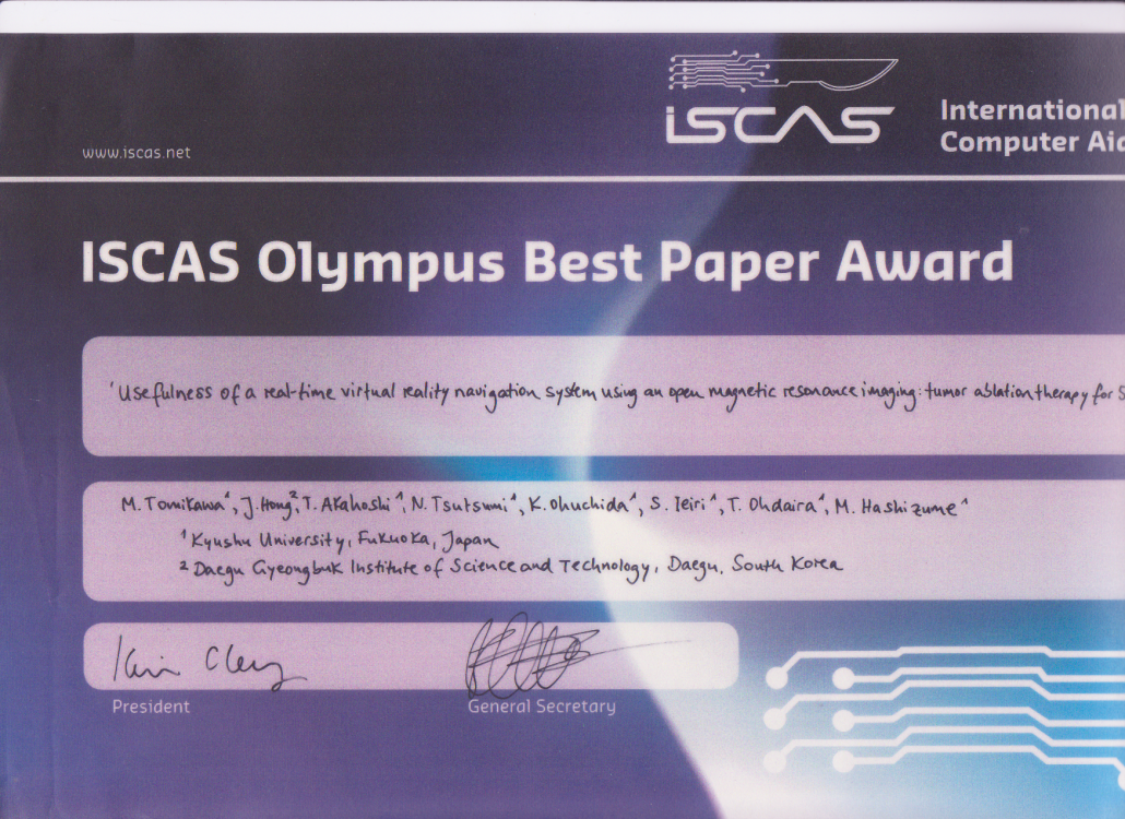 [10] Best Paper Award